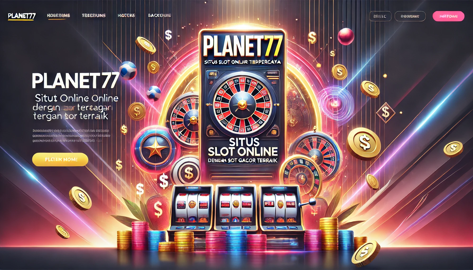 PLANET77 SLOT GACOR DAN SLOT ONLINE