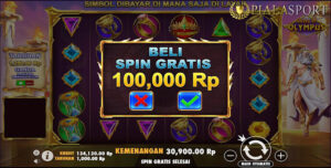 cara menang slot online olympus