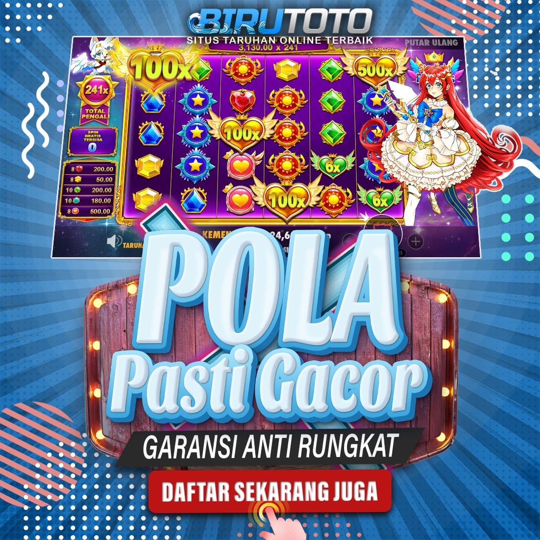 gmncara menang main slot