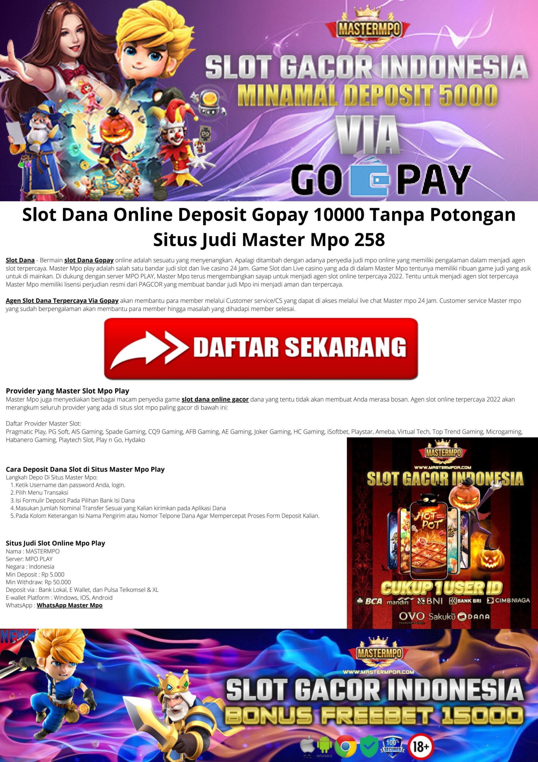 slot online deposit dana