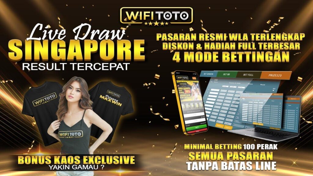 Live Draw SGP Tercepat Akurat Hasil Keluaran Togel Singapura Hari Ini